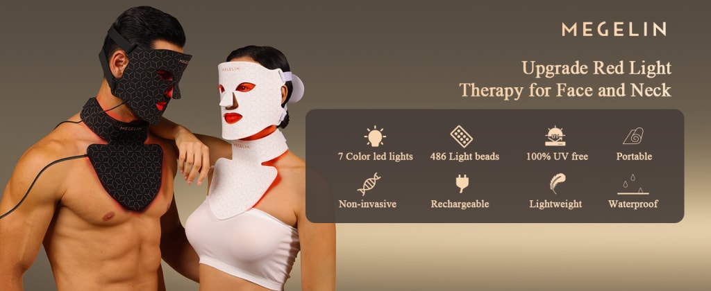 The 486-LED Light Therapy System That Erases Years from Your Face & Neck