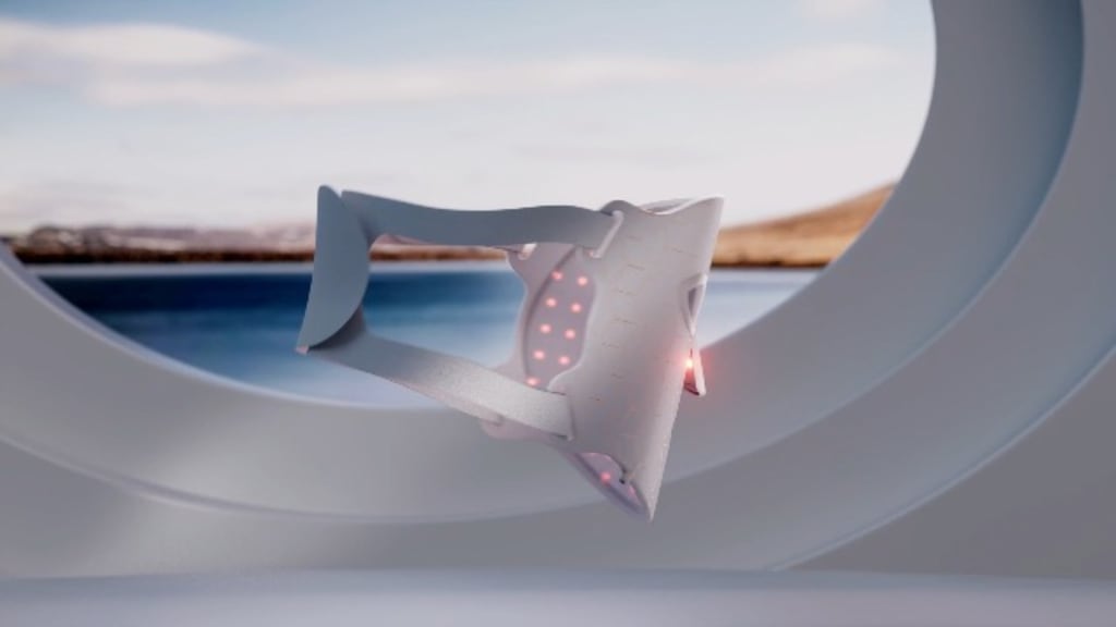 The 486-LED Light Therapy System That Erases Years from Your Face & Neck