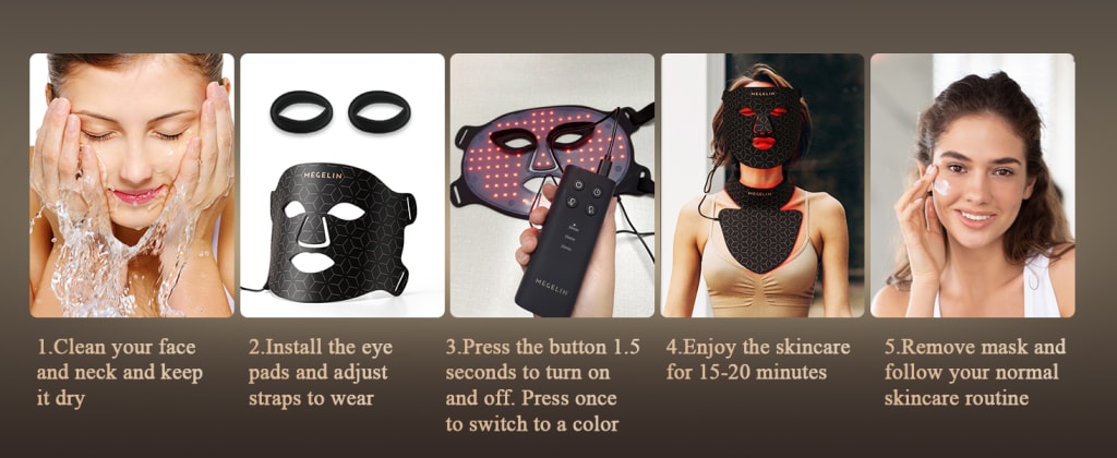 The 486-LED Light Therapy System That Erases Years from Your Face & Neck