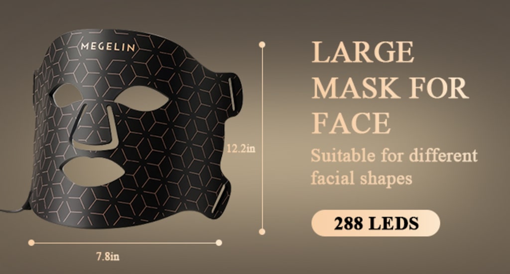 The 486-LED Light Therapy System That Erases Years from Your Face & Neck